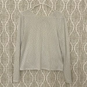 Silver & White Sparkle Top